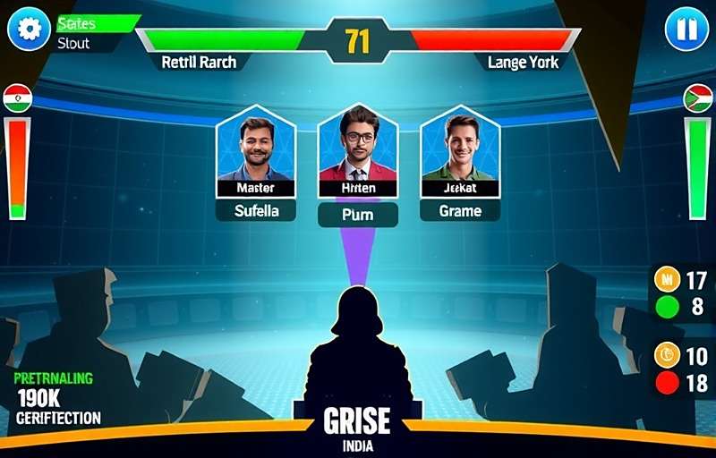 Spike Masters India multiplayer mode showing players from different states competing online with Spike Masters India watermark
